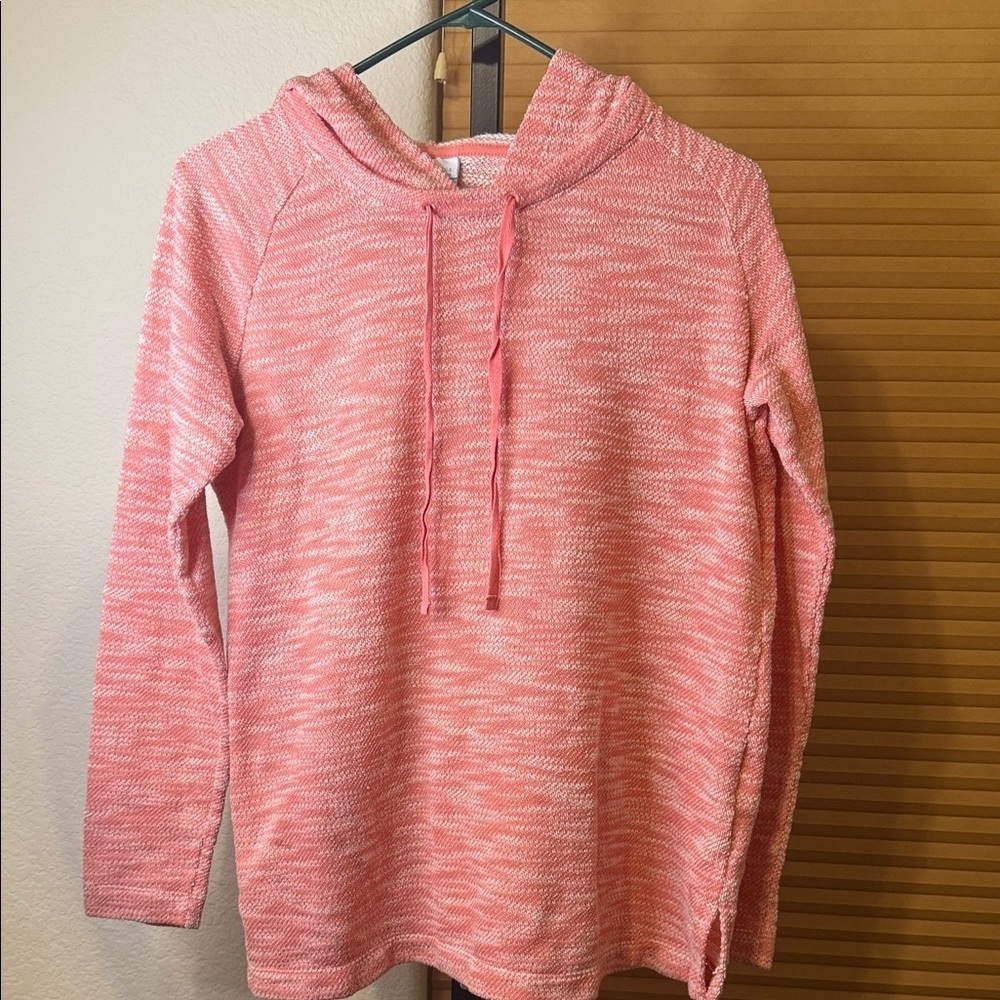 Women's Columbia Pink Hooded Sweater Size S